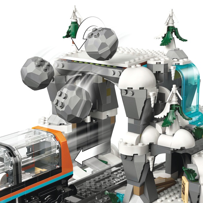 LEGO City Explorers' Arctic Polar Express Train, , large
