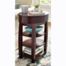 Powered Oval End Table, , large