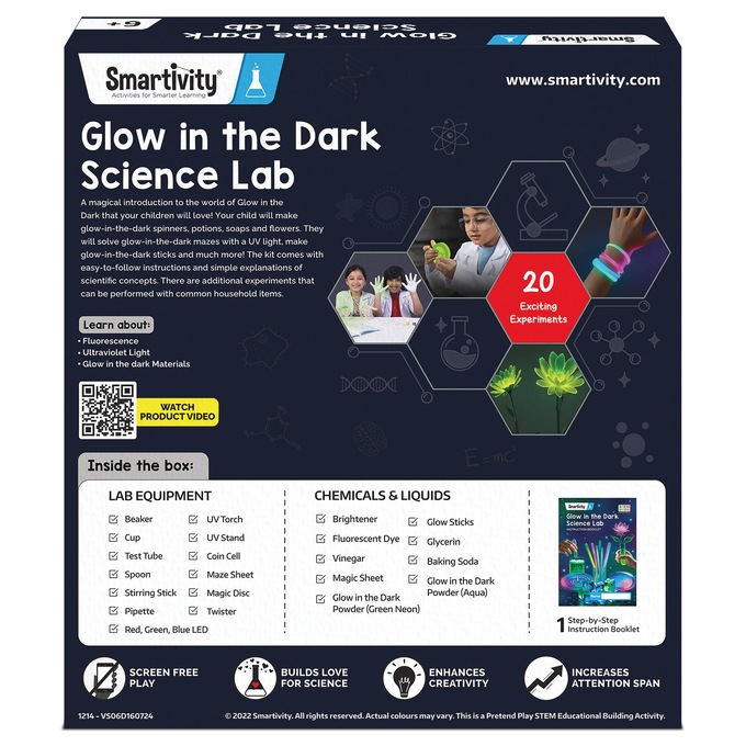 Smartivity Glow-in-the-Dark Science Lab, , large