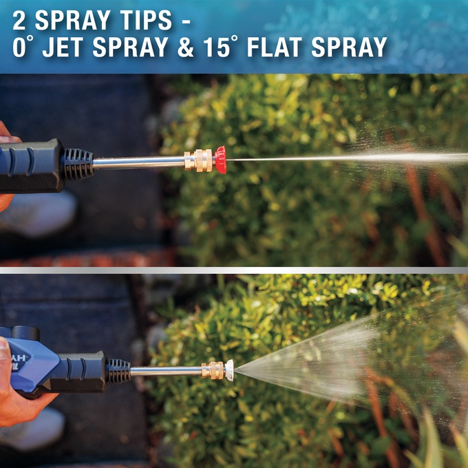 Turbo Jet Hydro X5 Cordless Pressure Washer, Blue, large