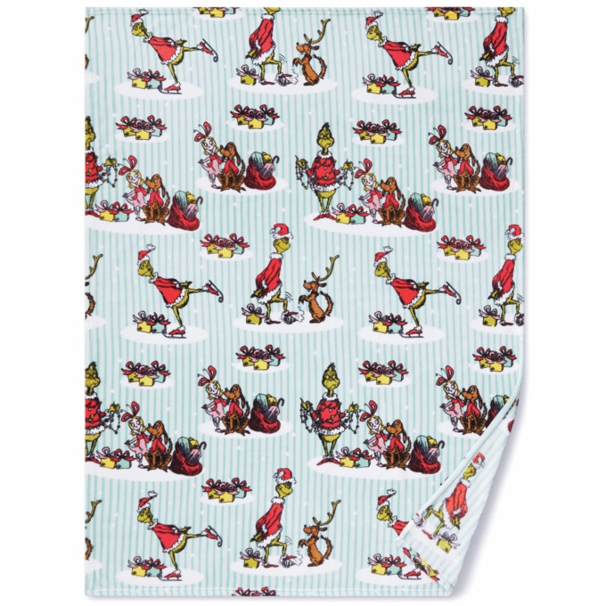 Mint Grinch Throw, , large