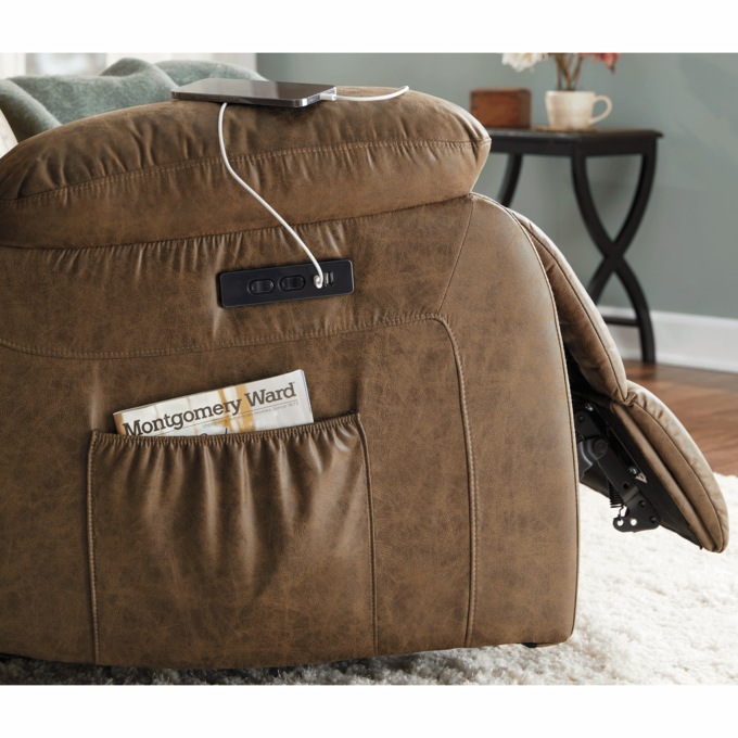 Powered-Headrest Recliner, , large