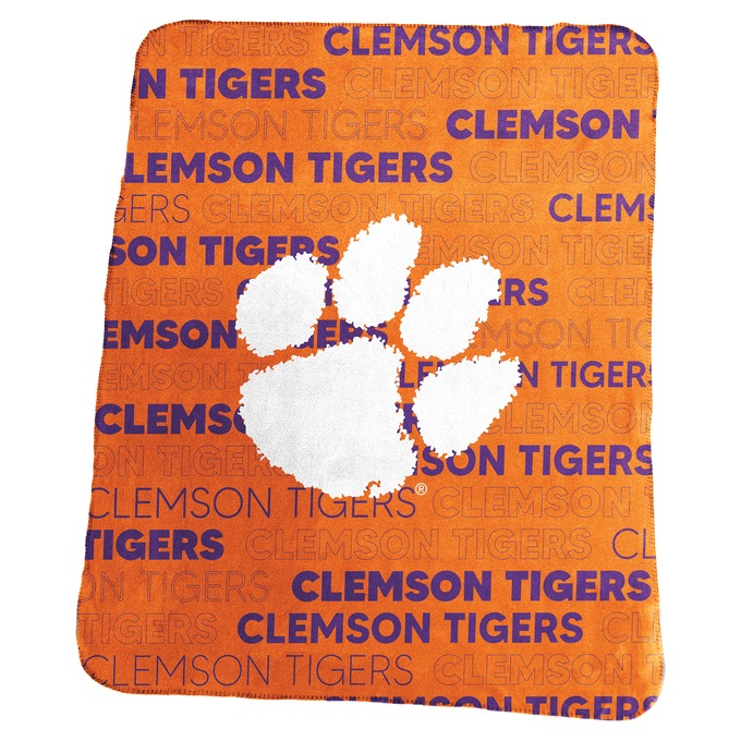 NCAA Classic Plush Throw, , large