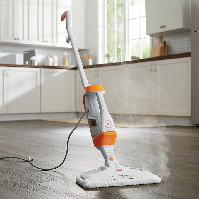 Bissell's Power Fresh Steam Mop Can Sanitize Your Kitchen Floors.