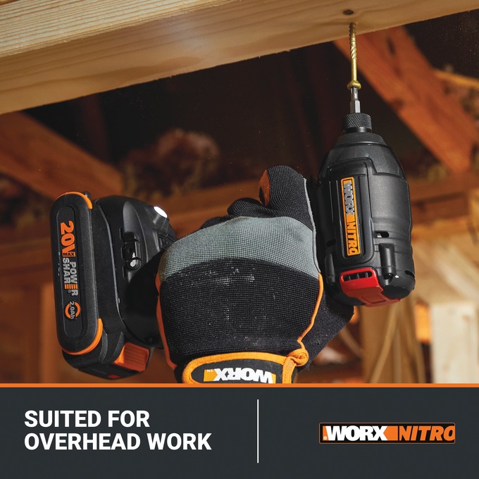 Worx 20V Brushless Impact Driver, , large