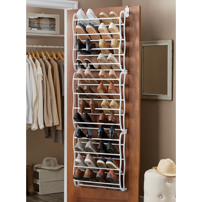 Shoe organizer hotsell behind door