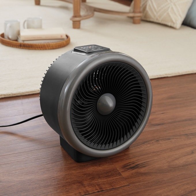 Black+decker Electronic Heater/Fan Black