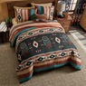 El Paso Comforter Set, Teal, large