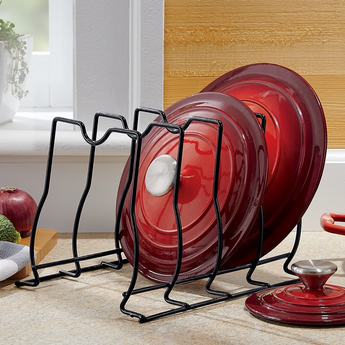 Wire Lid Organizer, , large