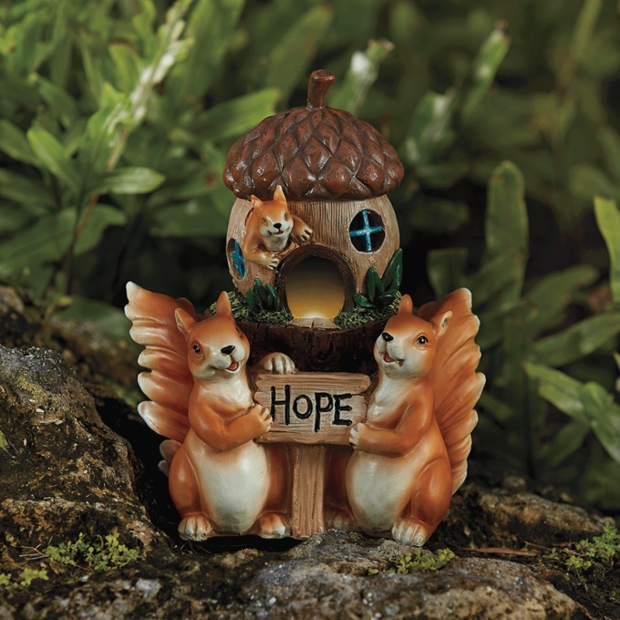 Solar Acorn House with Squirrels, , large