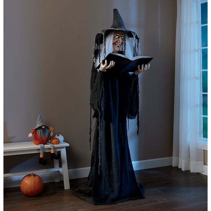 Standing Witch with Lights and Sounds, , large
