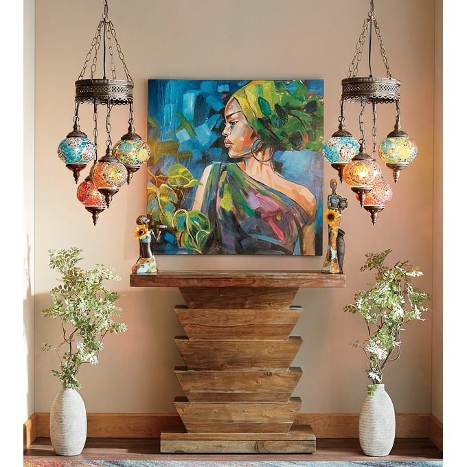 Yshina African Lady Canvas, , large