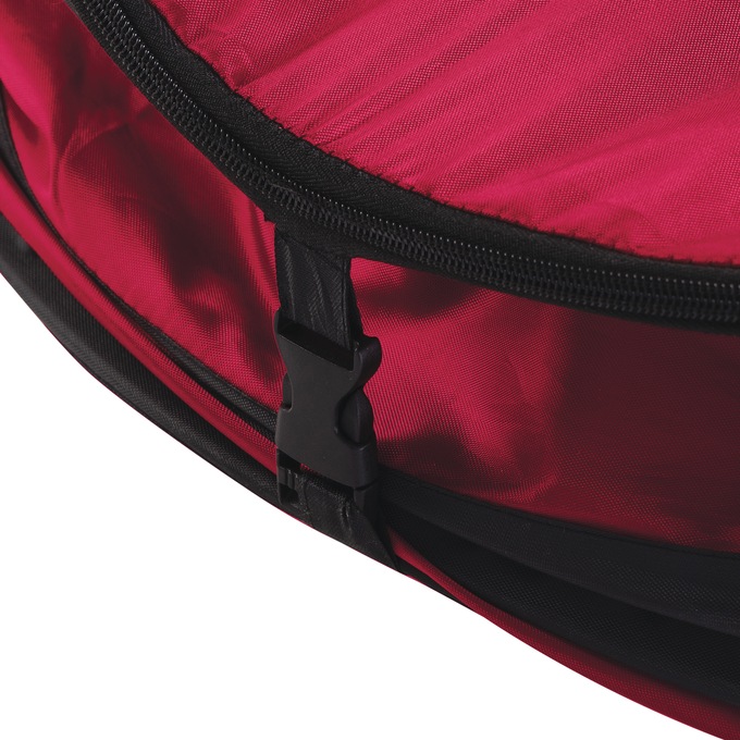 Simplify Heavy-Duty Pop-Up Holiday Storage Bag, Red, large