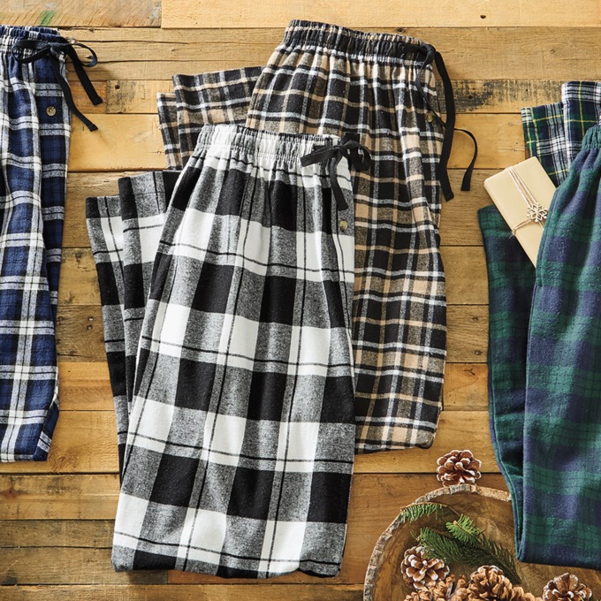 2-Pack Flannel PJ Pants, , large