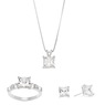 Cubic Zirconia Jewelry Set, , large