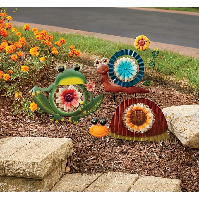 Solar Critter Spinner Stakes, , large