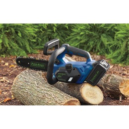 Powr-Kraft 20V Chainsaw, Battery and Battery Charger by Montgomery Ward, , large