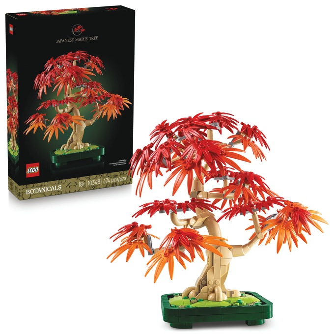 LEGO Botanicals Japanese Red Maple Bonsai Tree, , large