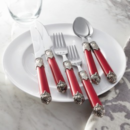 24-Piece Double-Capped Flatware Set, , large
