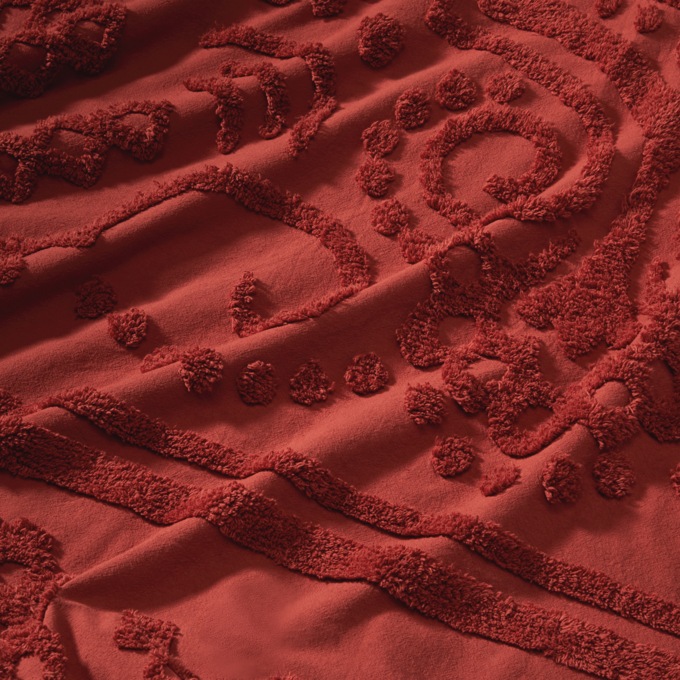 Scallop Chenille Bedspread, , large