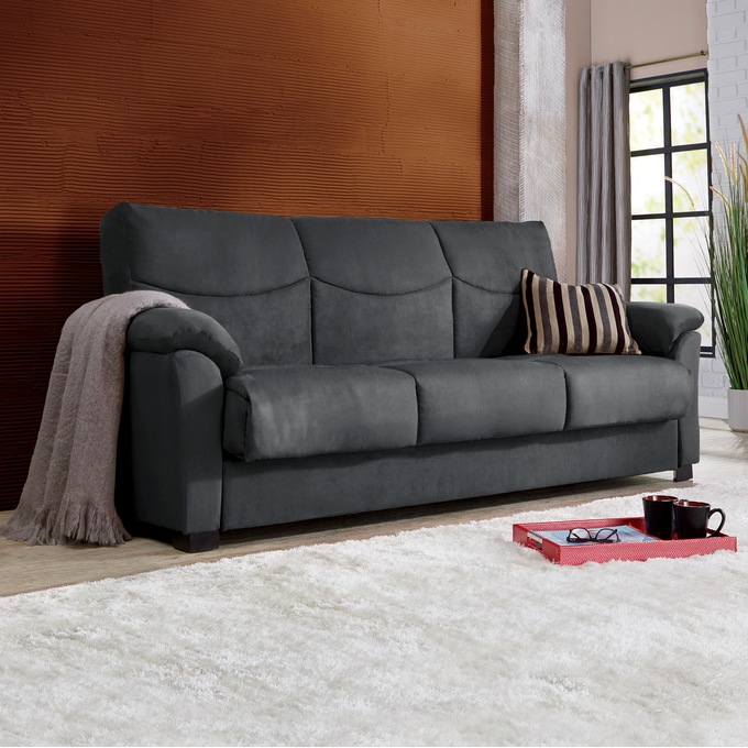 Ultraplush Convertible Sofa Bed with Storage, , large
