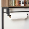 Wakefield Powered Bakers Rack, Walnut Black, large