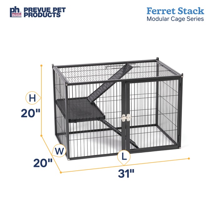 Prevue Pet Small Animal Stack Add-On Unit, , large
