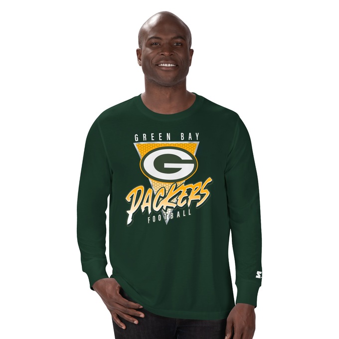 Men's Long-Sleeve NFL Crewneck Tee, , large