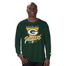 Men's Long-Sleeve NFL Crewneck Tee, , large