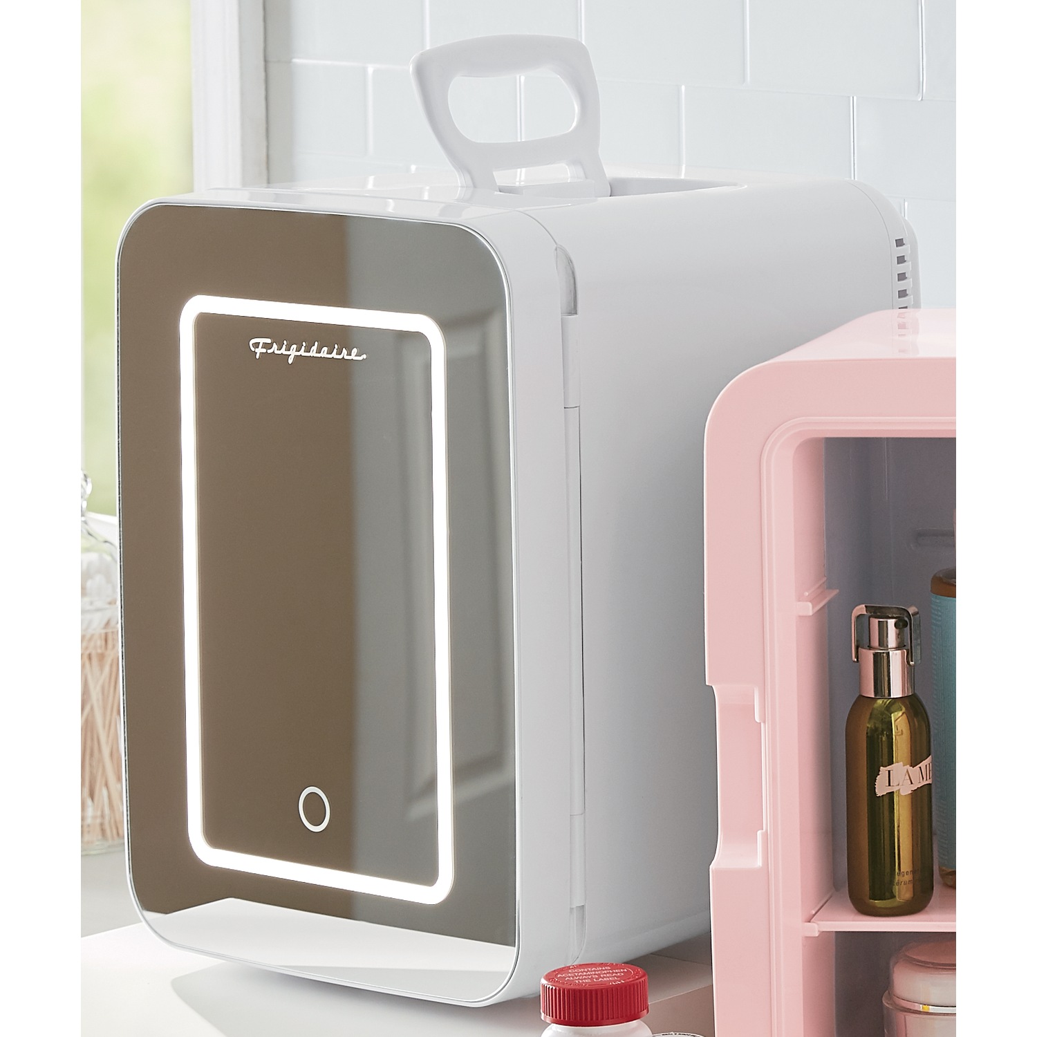 Frigidaire 15Can Retro Glass Door Beverage Fridge Ginny's