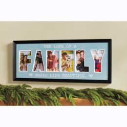 Family Cutout Picture Frame, , large