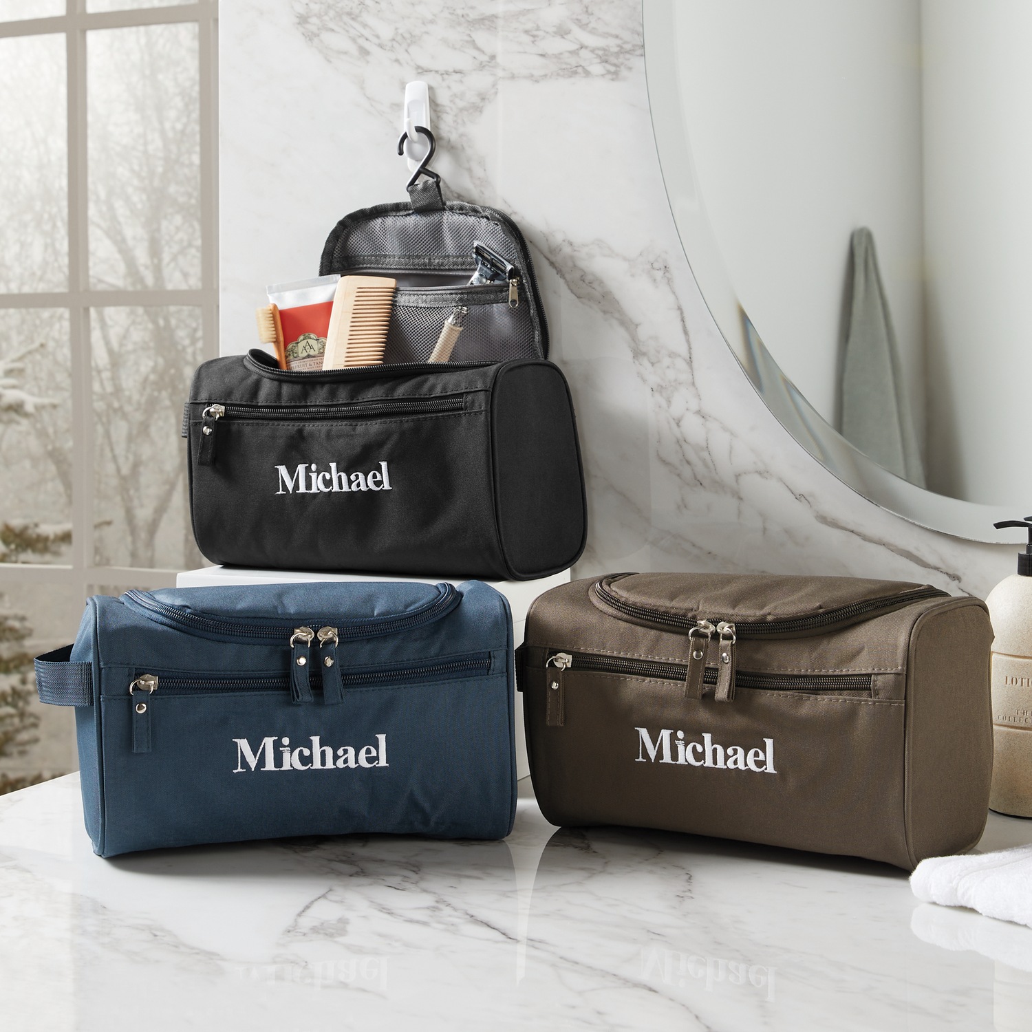 Personalized Men's Toiletry Bag Ginny's