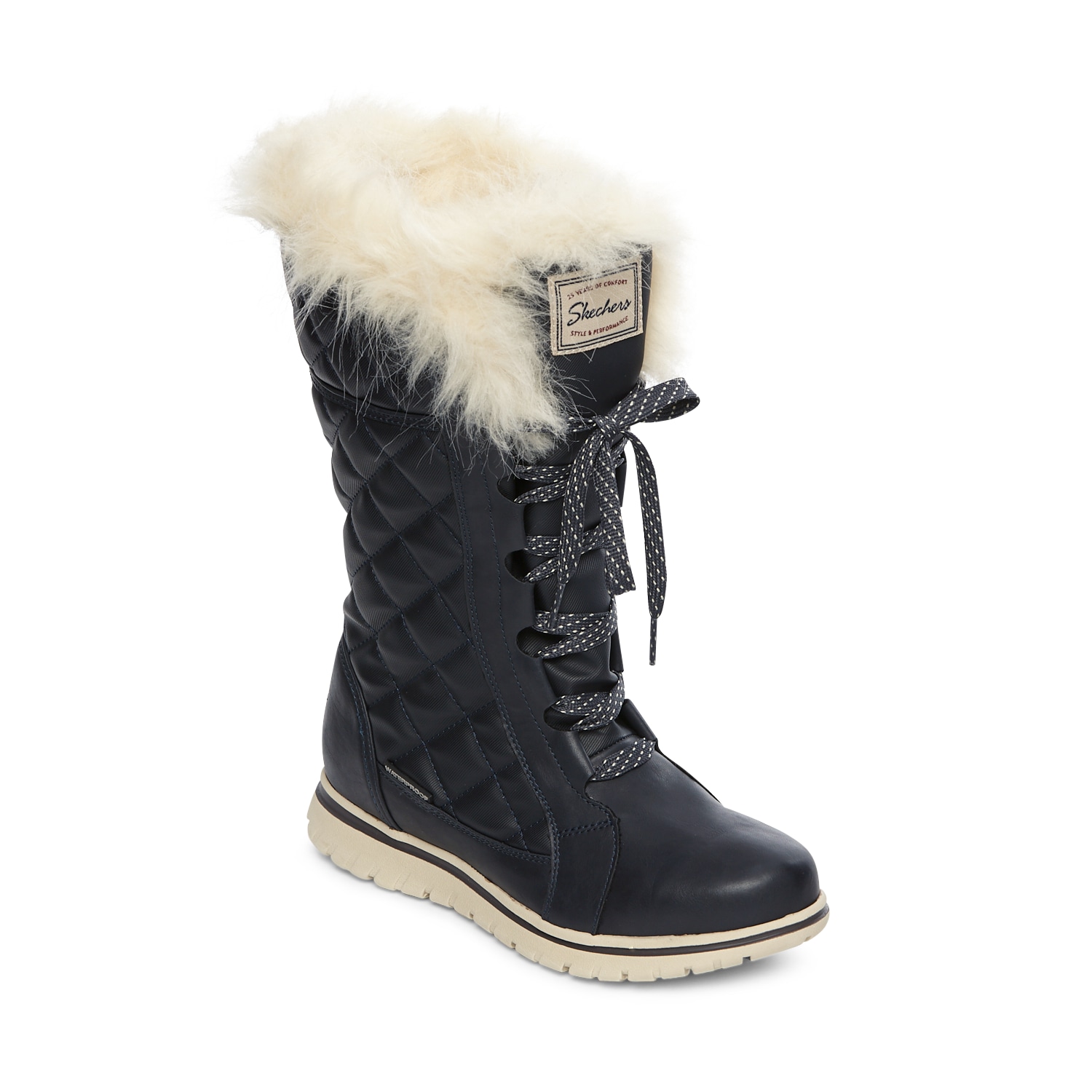Skechers tall quilted boot outlet