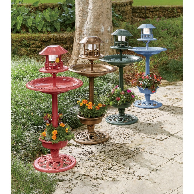 Brooke&#39;s Cove Solar Birdfeeder, , large