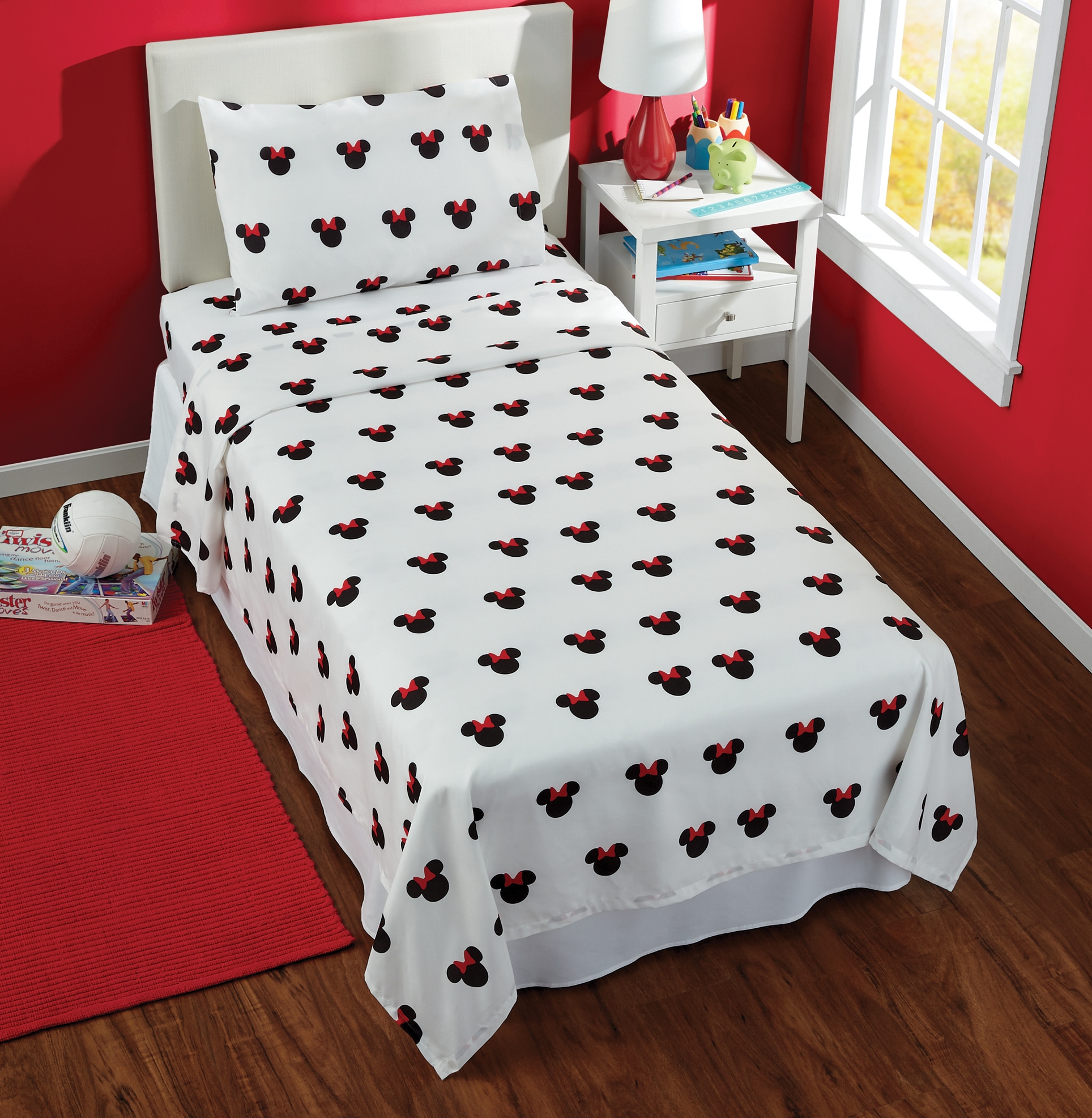 minnie mouse twin bedroom set