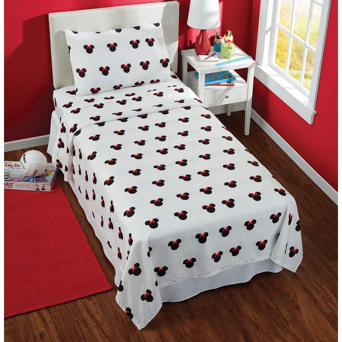 Minnie mouse sales twin sheets