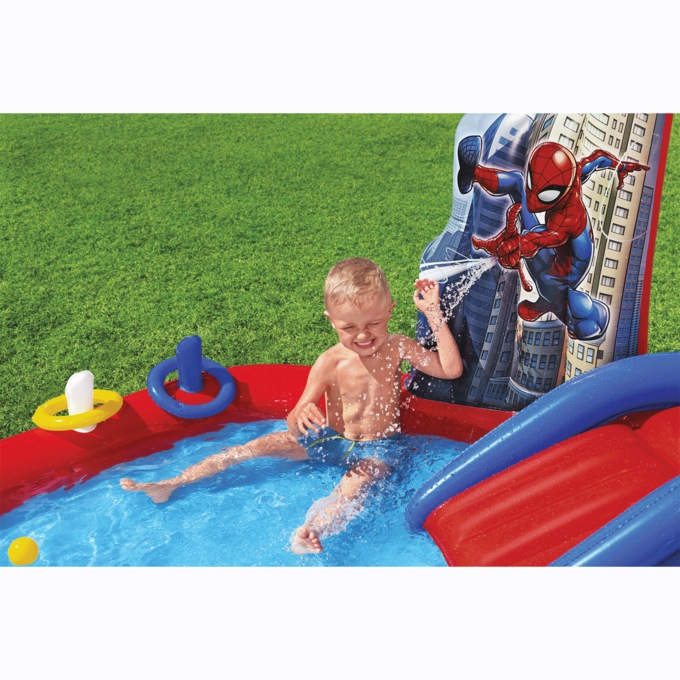 Spider-Man Inflatable Kids Water Play Center, , large