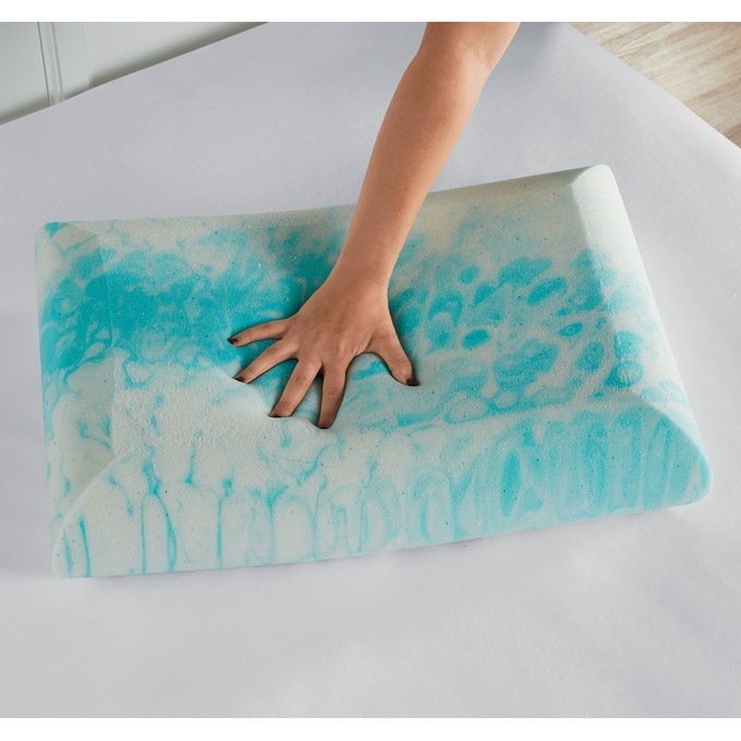 Sleep Connection Cooling Memory Foam Pillow, , large