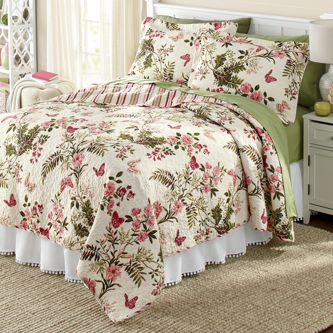 Jardin Oversized Quilt and Sham, , large