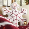 Shaped Lit Christmas Pillow, , large