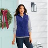Personalized Women's Fleece Vest, , large