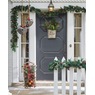 6' Cashmere Garland with Lights, , large