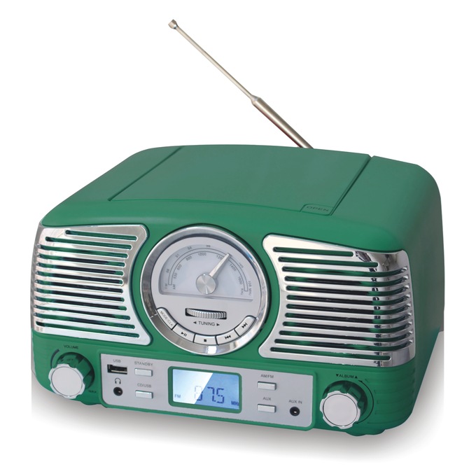 Retro Tabletop Stereo, , large