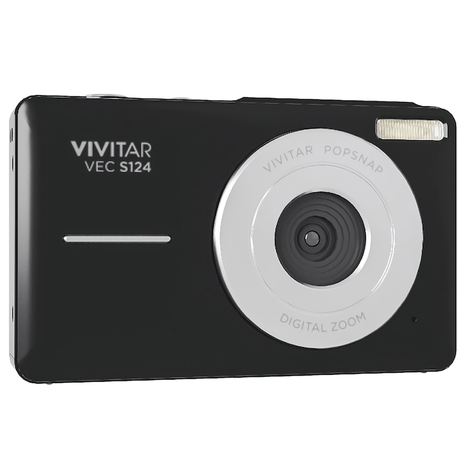 Vivitar Popsnap Digital Camera Kit, Black, large