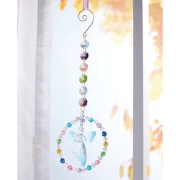 Beaded Angel Suncatcher, , large