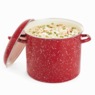 12-Quart Enameled Steel Stockpot & Lid with Speckled Finish, , large