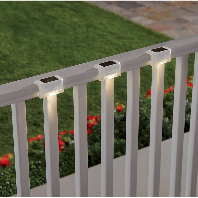 Sets of 3 shop solar deck lights
