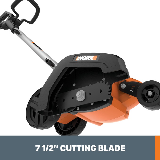 Worx 12-Amp Electric 7.5" Lawn Edger/Trencher, Black, large