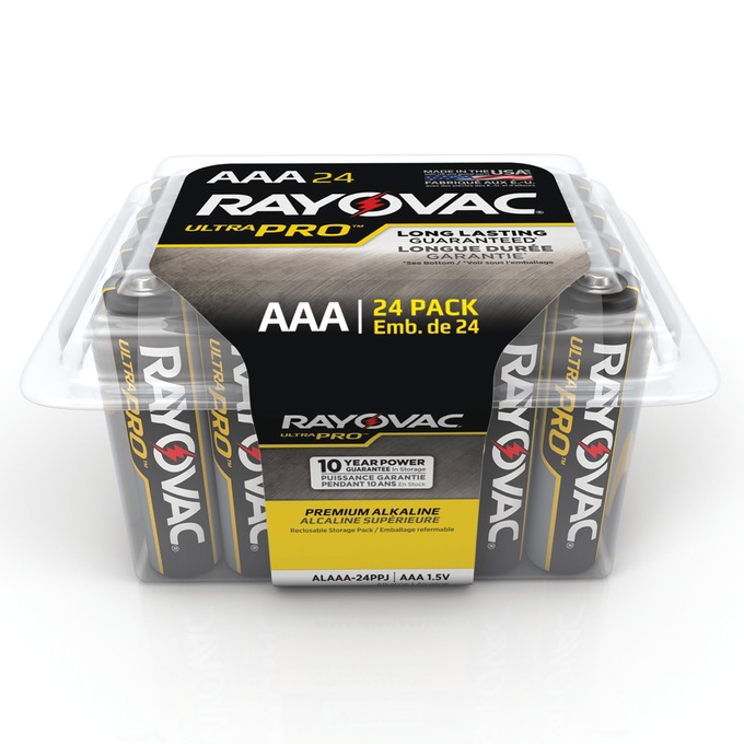 24-Pack AAA Rayovac Batteries, Multi, large