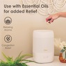 Crane 1-Gallon Top Fill Cool Mist Humidifier, White, large